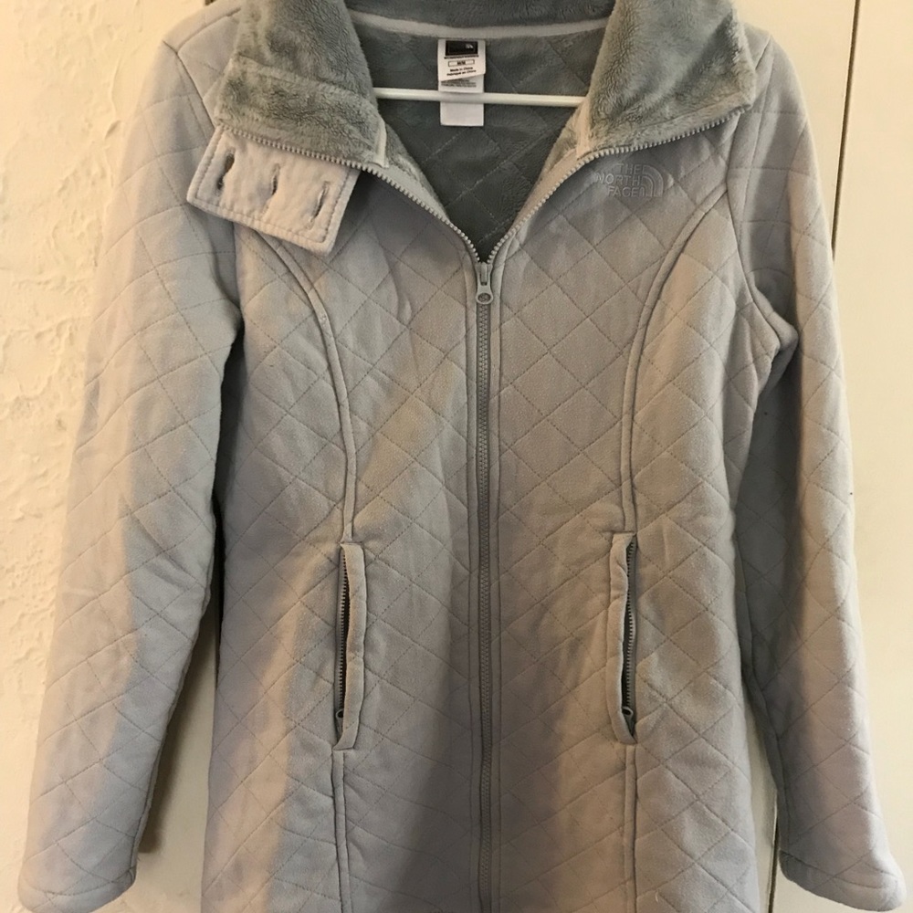 Light (faux fur)lined North Face